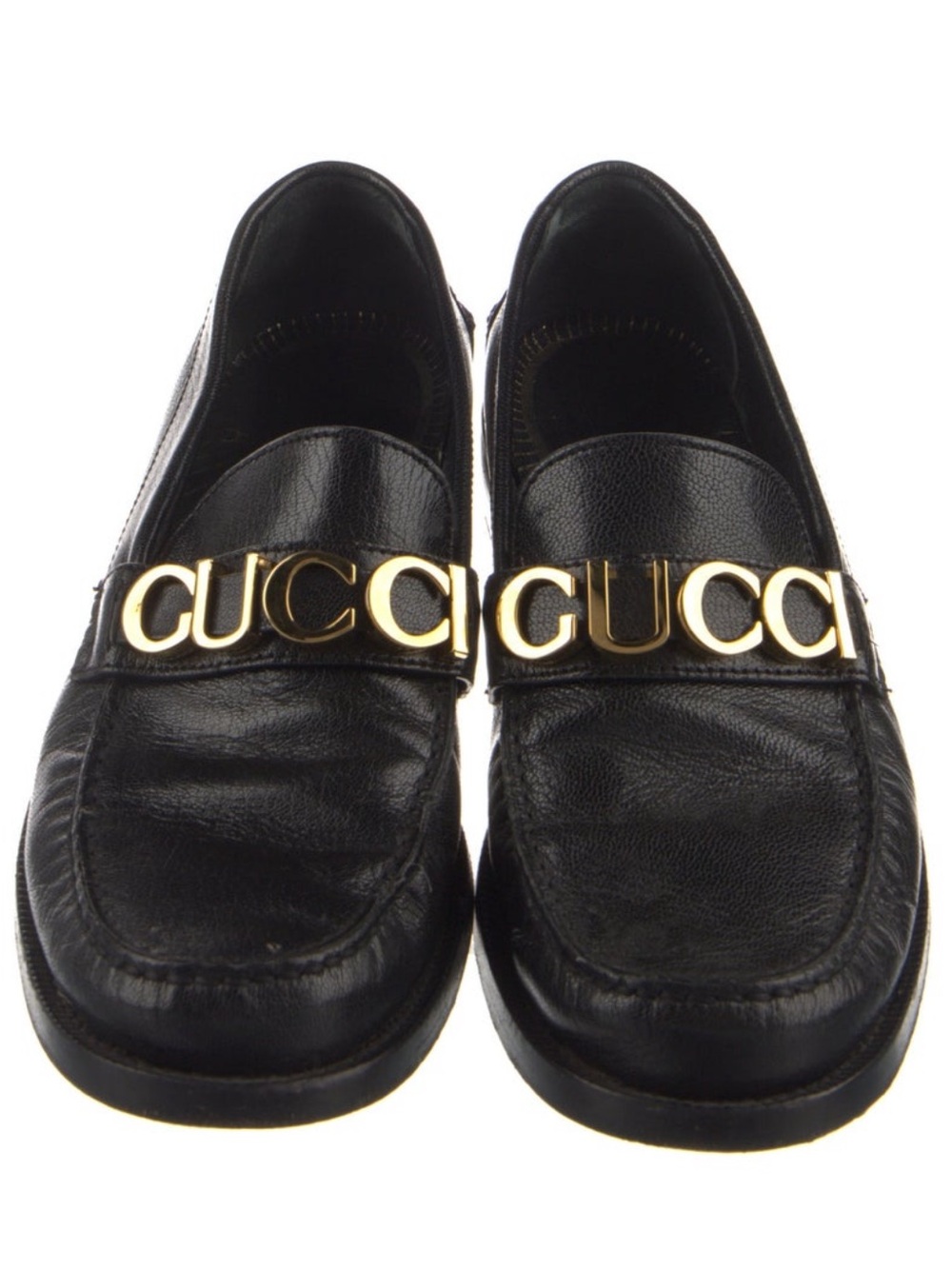 Gucci Leather Loafers - Picture 2 of 5